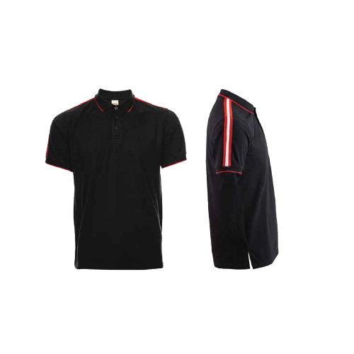HC22 Unisex CVC Honeycomb Tipped Collar & Cuff Polo Shirt