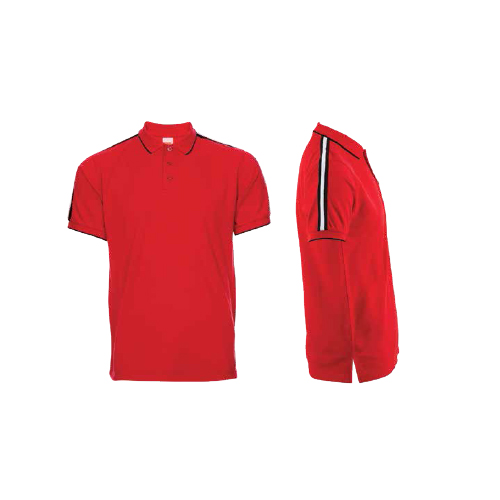 HC22 Unisex CVC Honeycomb Tipped Collar & Cuff Polo Shirt