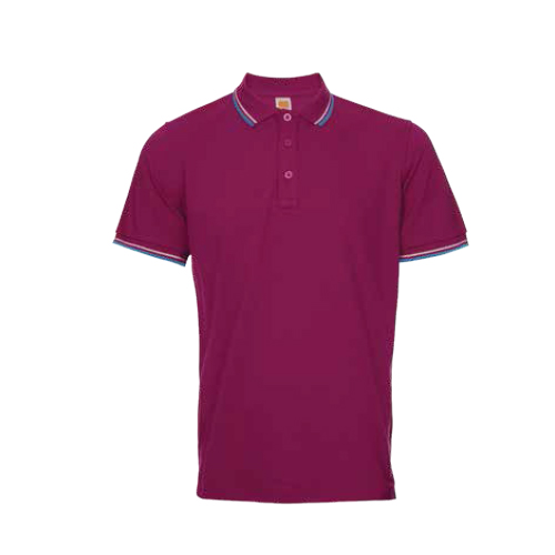 HC24 Unisex CVC Honeycomb Tipped Collar & Cuff Polo Shirt