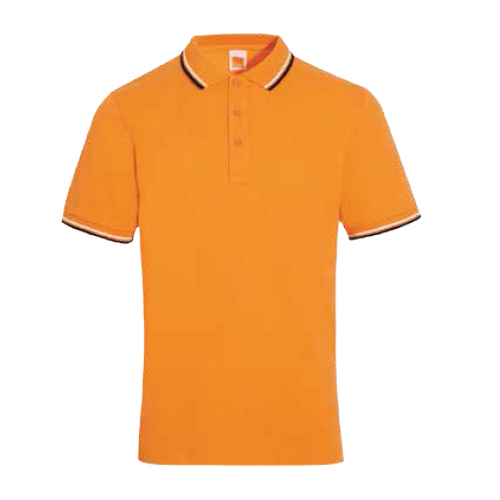 HC24 Unisex CVC Honeycomb Tipped Collar & Cuff Polo Shirt