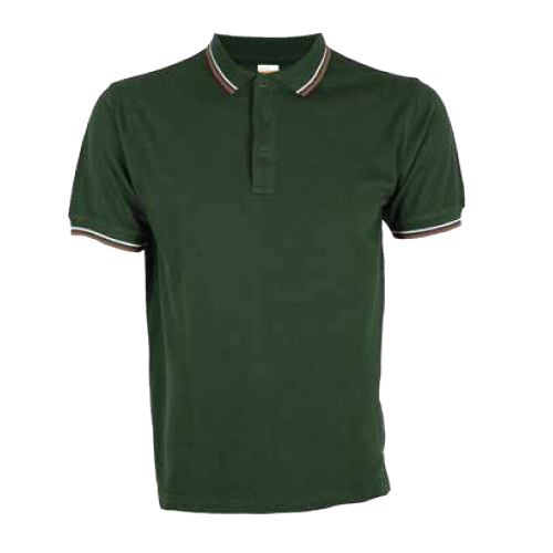 HC24 Unisex CVC Honeycomb Tipped Collar & Cuff Polo Shirt