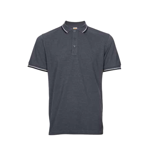 HC24 Unisex CVC Honeycomb Tipped Collar & Cuff Polo Shirt