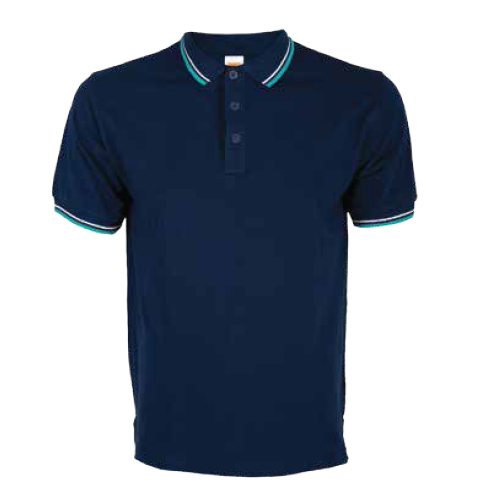 HC24 Unisex CVC Honeycomb Tipped Collar & Cuff Polo Shirt
