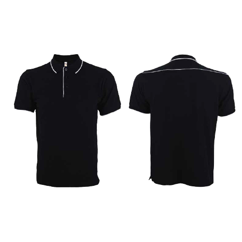 HC29 Unisex CVC Honeycomb Tipped Collar & Cuff Polo Shirt