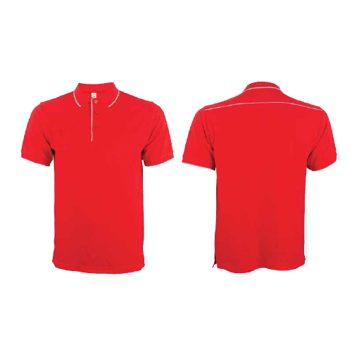 HC29 Unisex CVC Honeycomb Tipped Collar & Cuff Polo Shirt