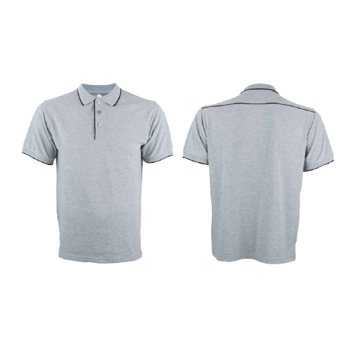 HC29 Unisex CVC Honeycomb Tipped Collar & Cuff Polo Shirt